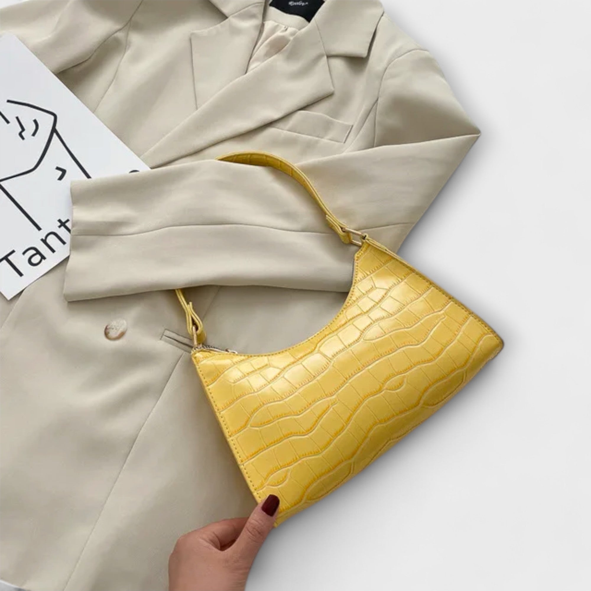 Olivia - Gleaming Leather Bag