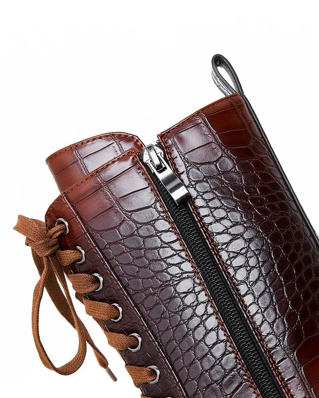 Izzy Ryder Lace-Up Boots for Women | Marlowe 2