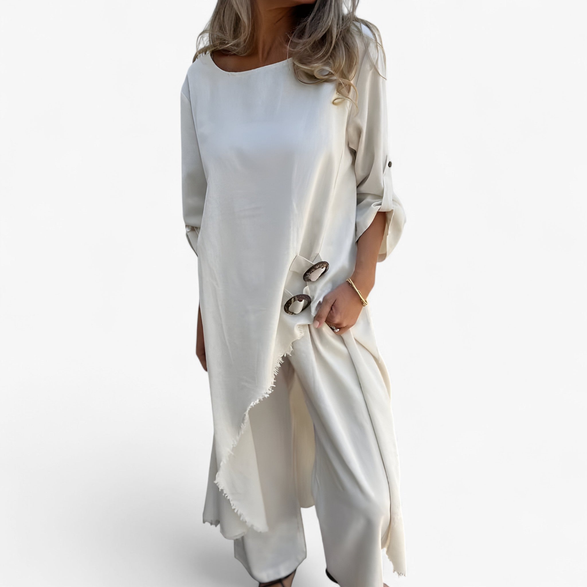 Mia | Women's cotton and linen outfit set