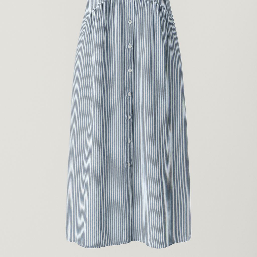 Sophisticated Midi Dress with Convenient Pockets