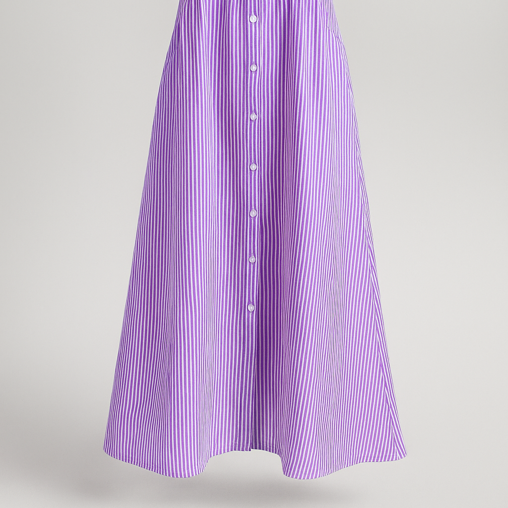 Sophisticated Midi Dress with Convenient Pockets