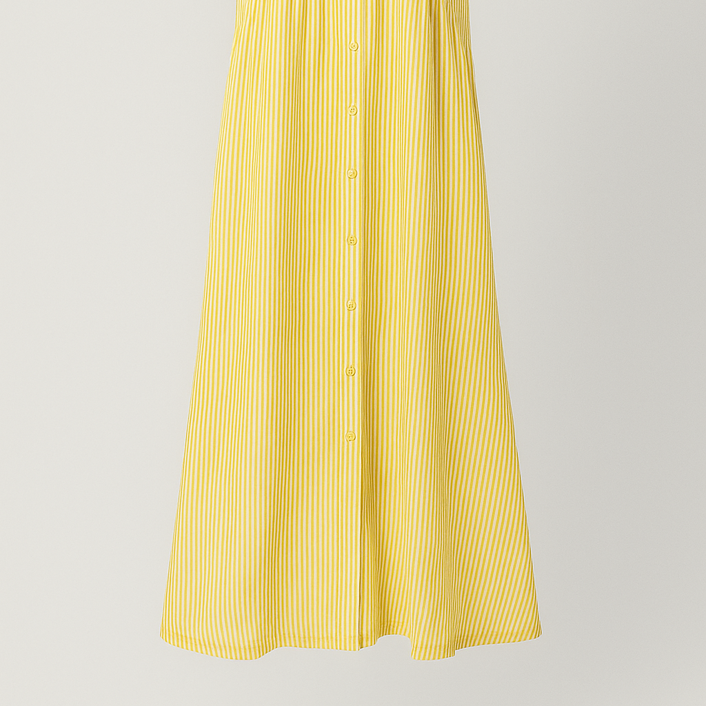 Sophisticated Midi Dress with Convenient Pockets