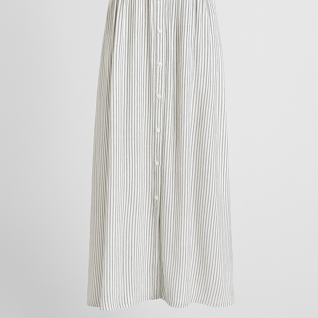 Sophisticated Midi Dress with Convenient Pockets