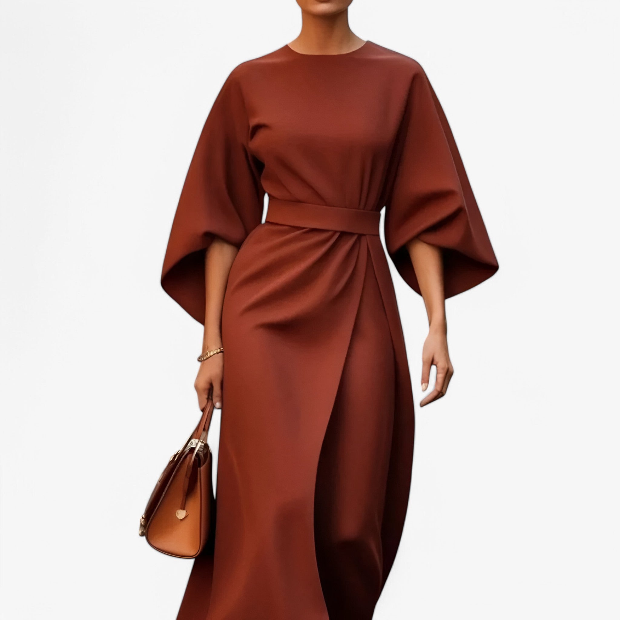 Nova – Asymmetric dress with modern, graceful elegance