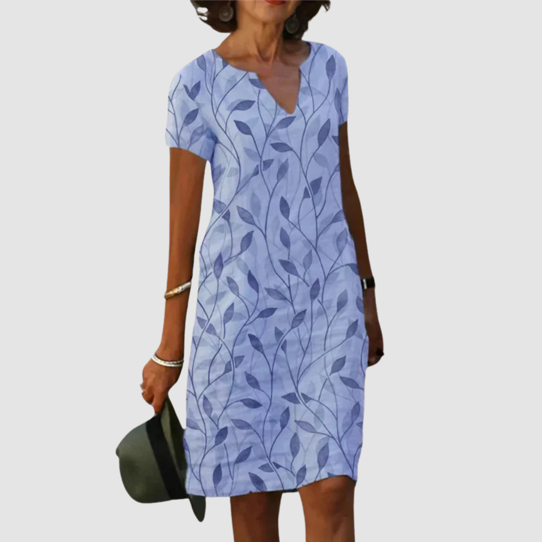 Casual Printed Dress - Effortless Everyday Chic