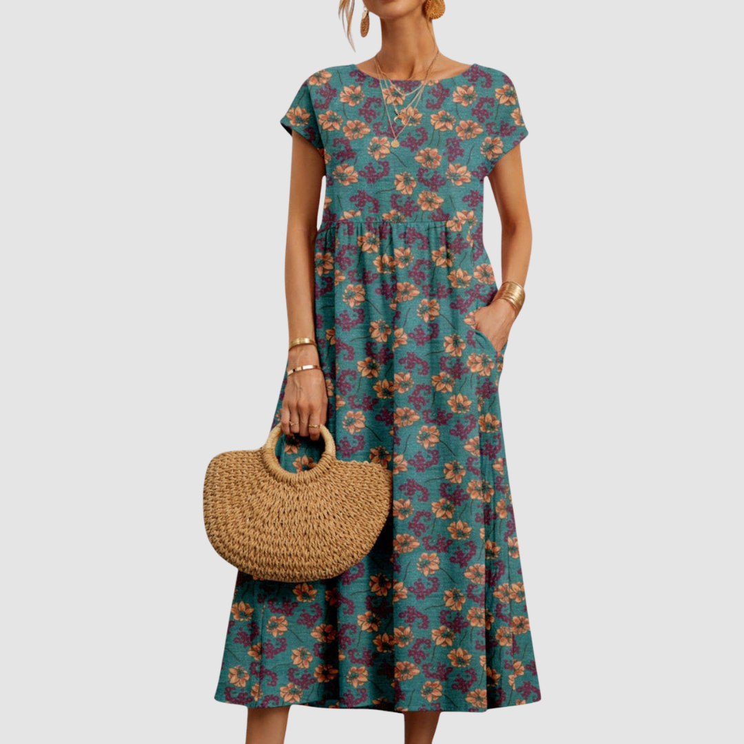Floral Midi Dress – Elegant Bloom for Every Occasion