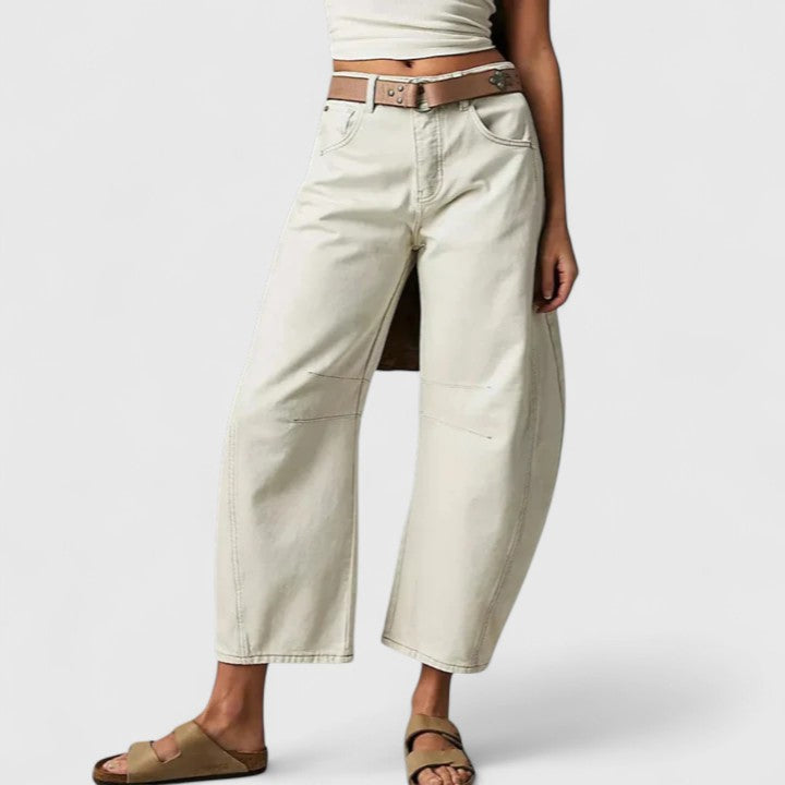 Relaxed Fit Women's Pants – Flattering Silhouette & All-Day Comfort