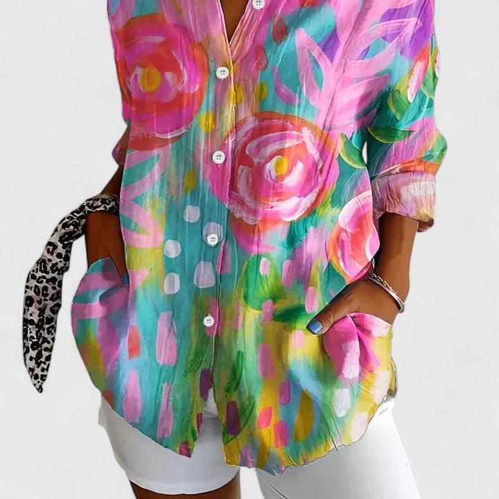 Anica Elegant Blouse – Timeless Chic for Any Occasion
