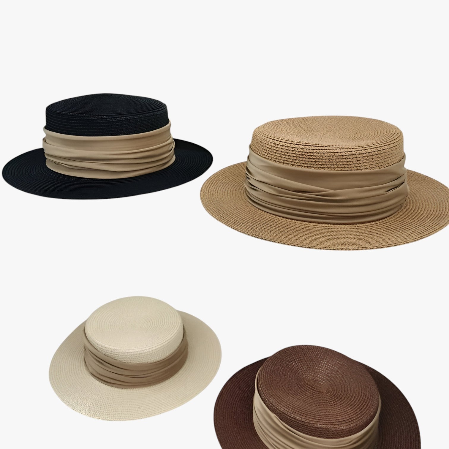 Gretchen | Summer Fedora Beach Hat with Wide Brim