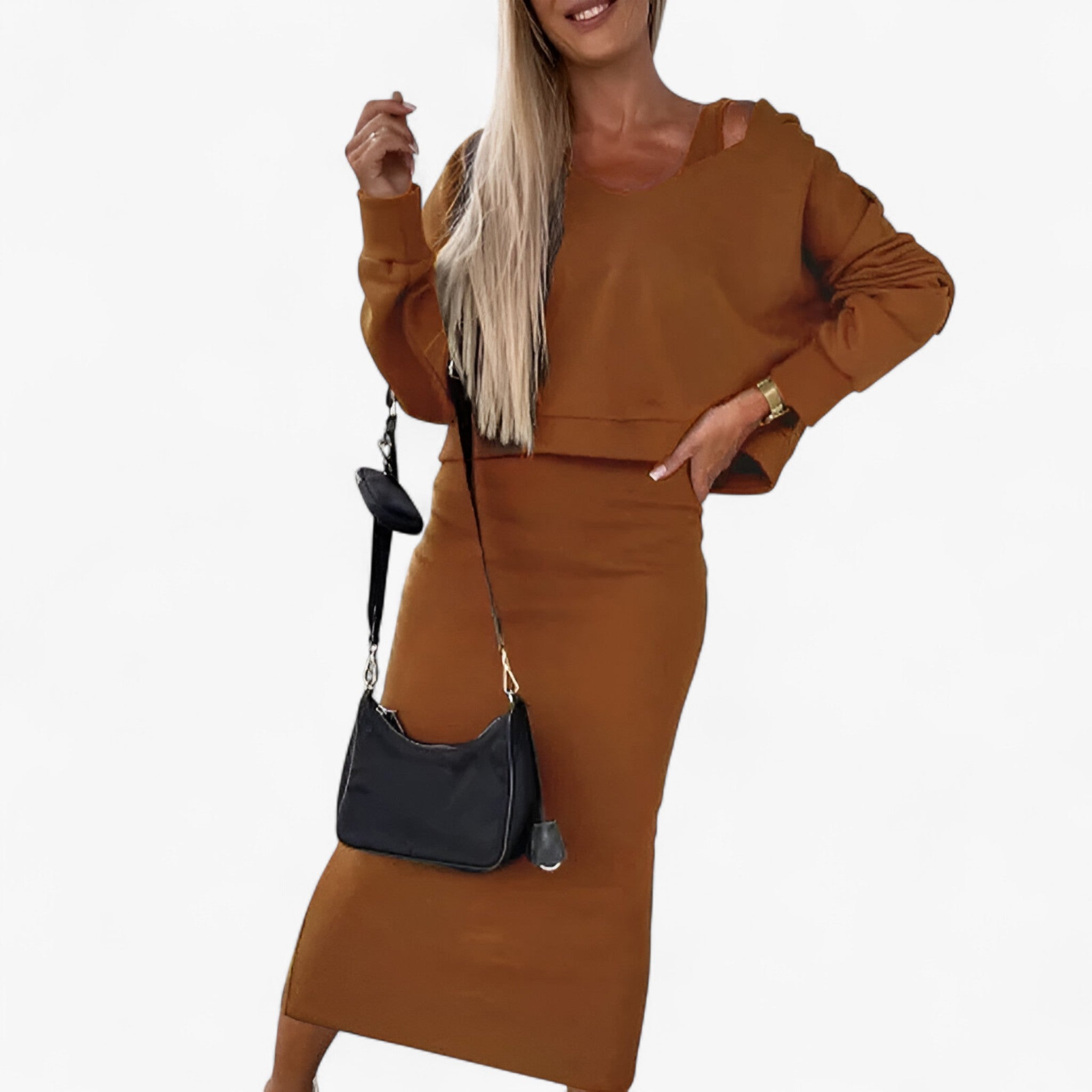 Lea | Sweater and dress set – Comfortable and sexy