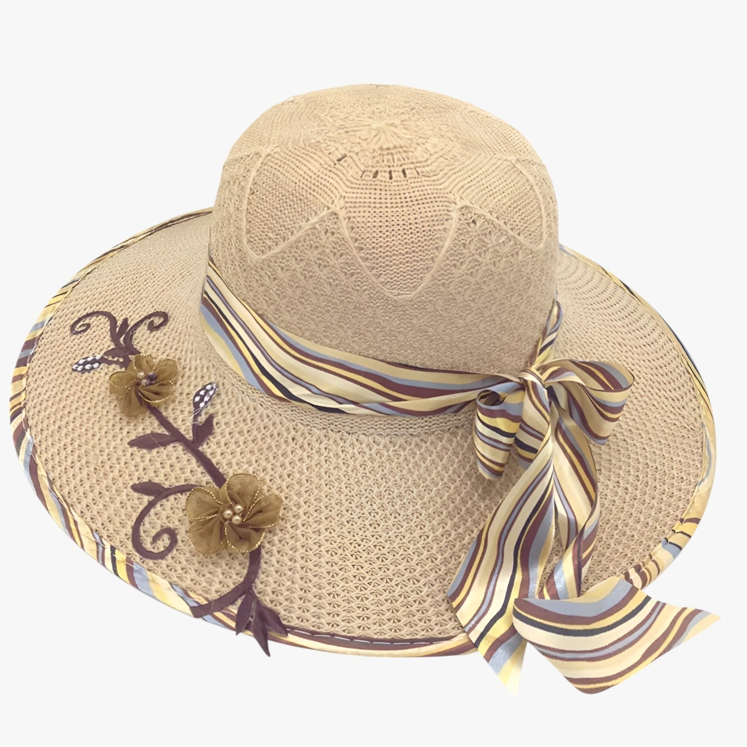 Nadia | Summer hat with a wide brim – fashionable, foldable and UV-protective