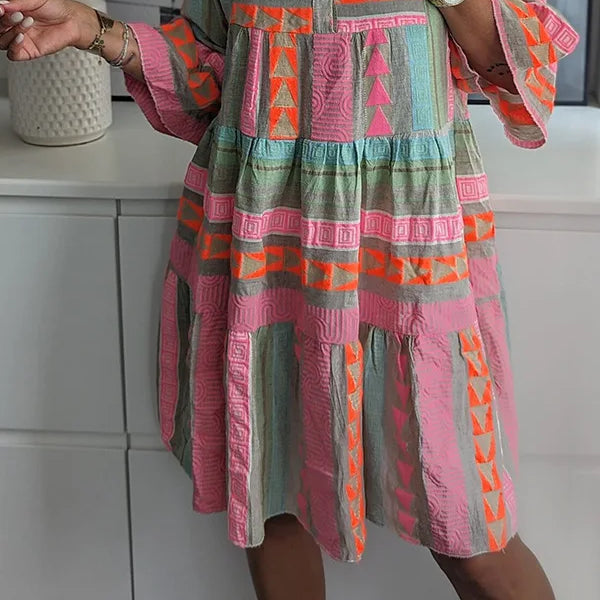 Willow | Artisan Weekend Dress — Effortless Chic for Relaxed Weekends