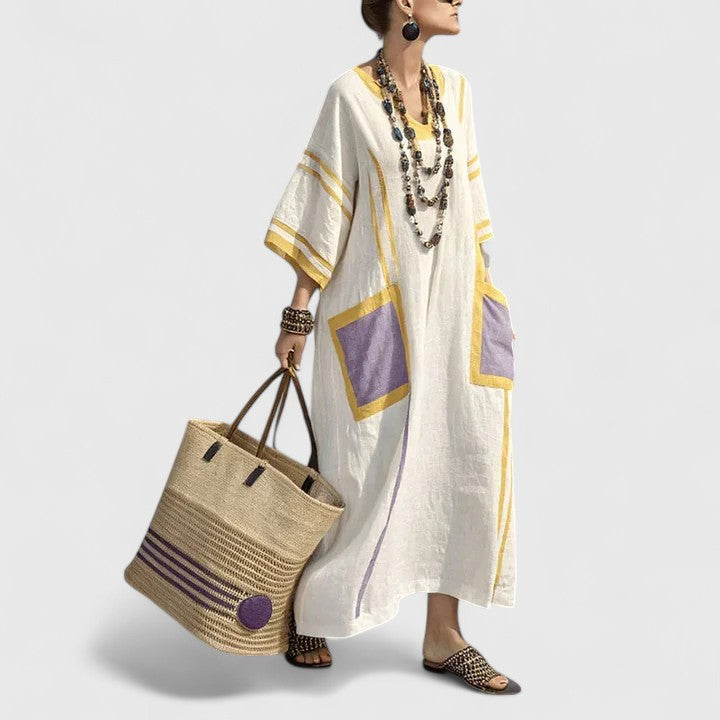Arabella | Effortlessly Elegant Bohemian Dress for a Free-Spirited Look