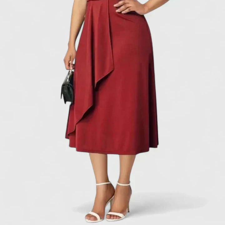Timeless Midi Dress with Elegant Charm