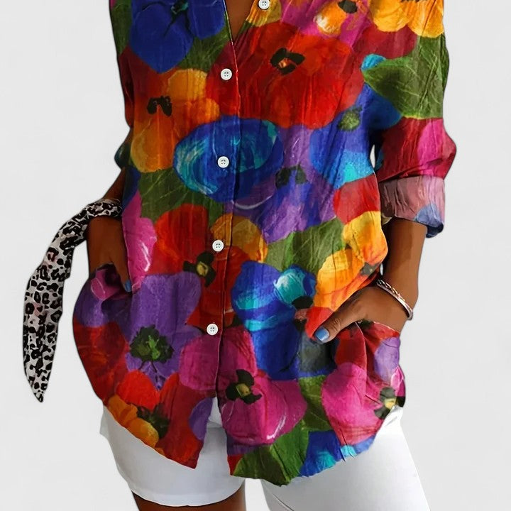 Anica Elegant Blouse – Timeless Chic for Any Occasion