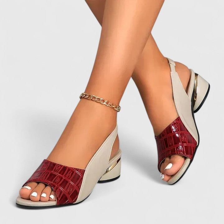 Mariah Leather Sandals — Chic & Timeless