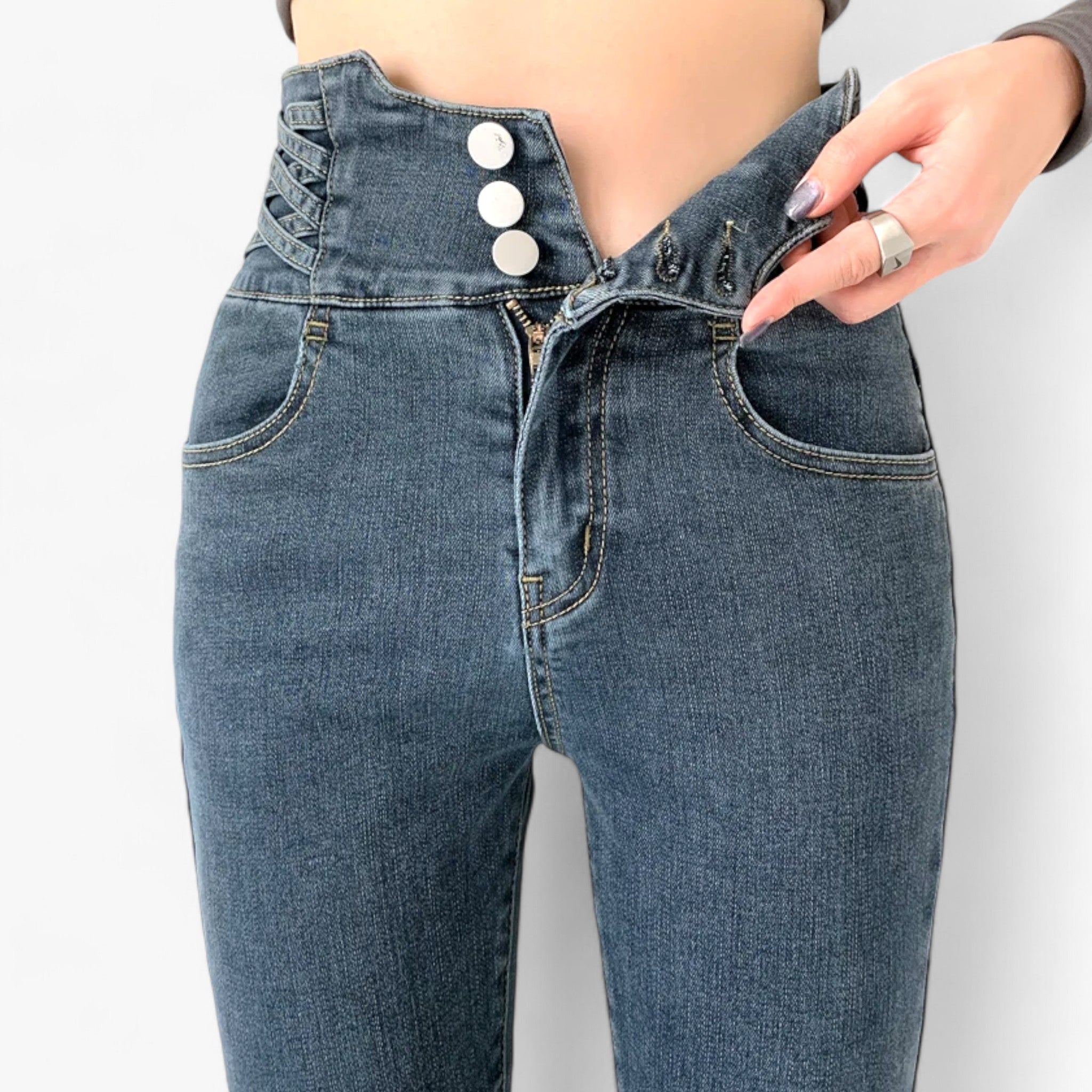 Nina | Skinny Pencil Jeans - Slim stretch for a flattering fit