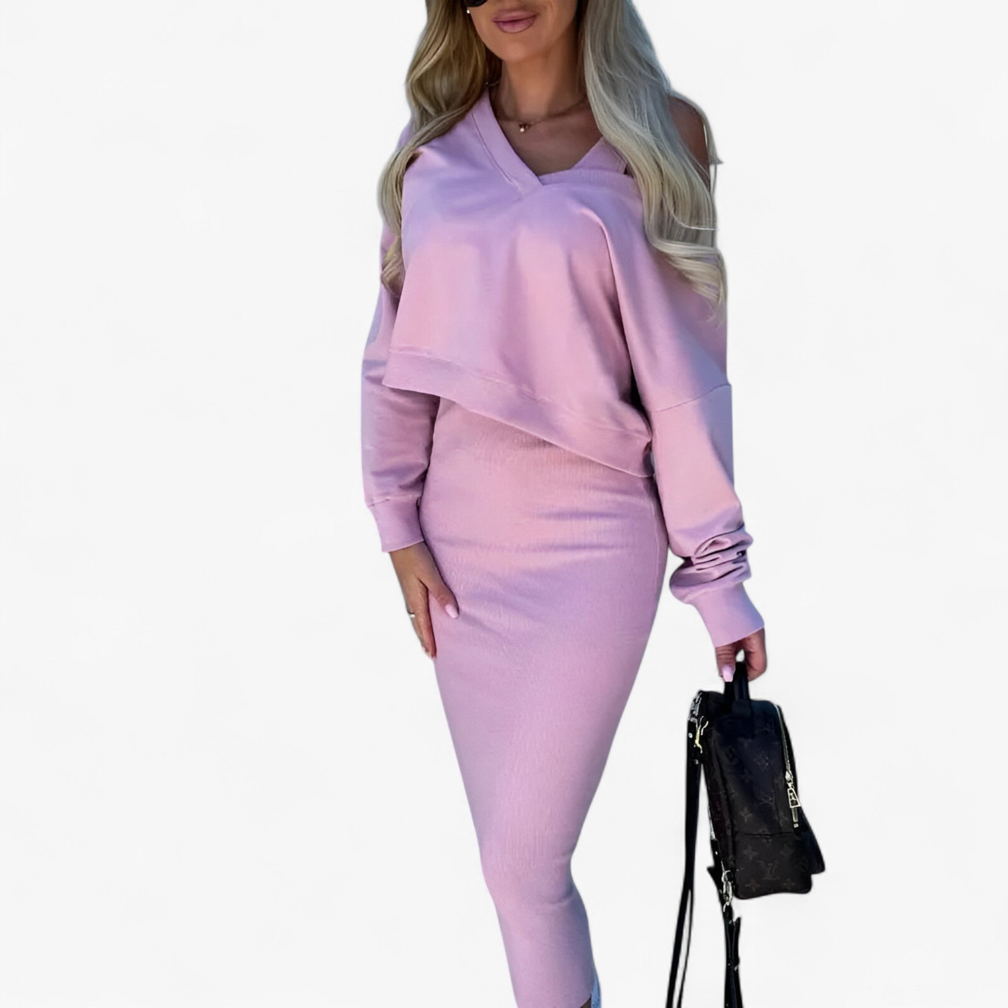 Lea | Sweater and dress set – Comfortable and sexy