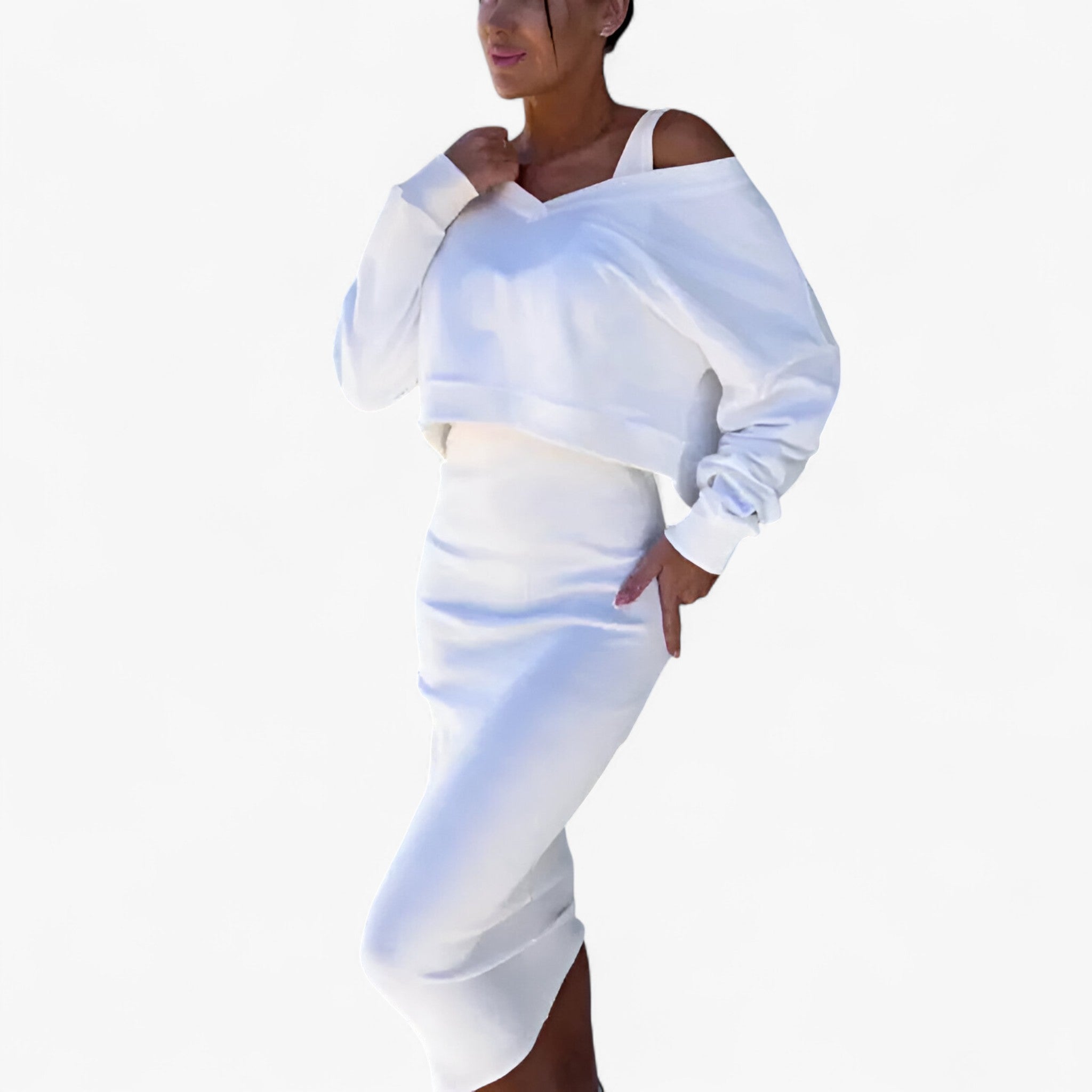 Lea | Sweater and dress set – Comfortable and sexy