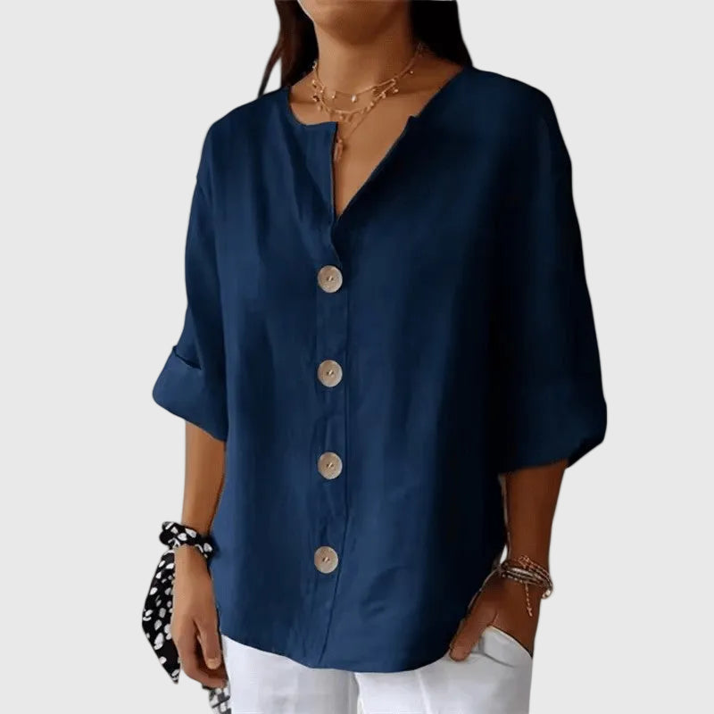 Cathlyn Elegant Blouse - Timeless Sophistication for Any Occasion