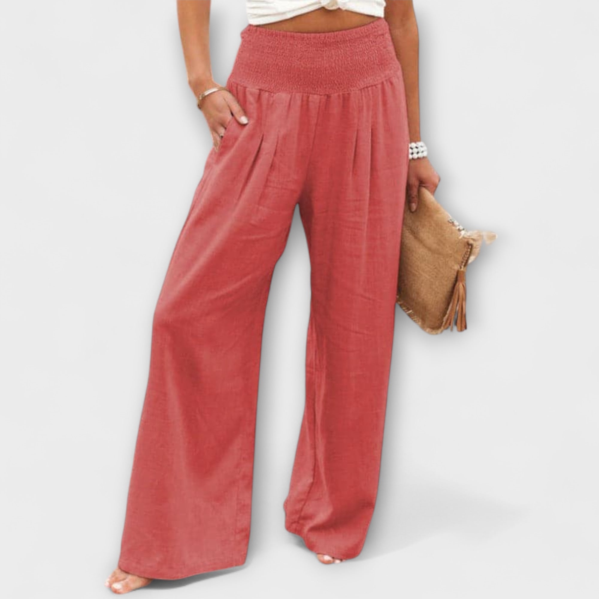 Thearya - Effortless Casual Wide-Leg Pants