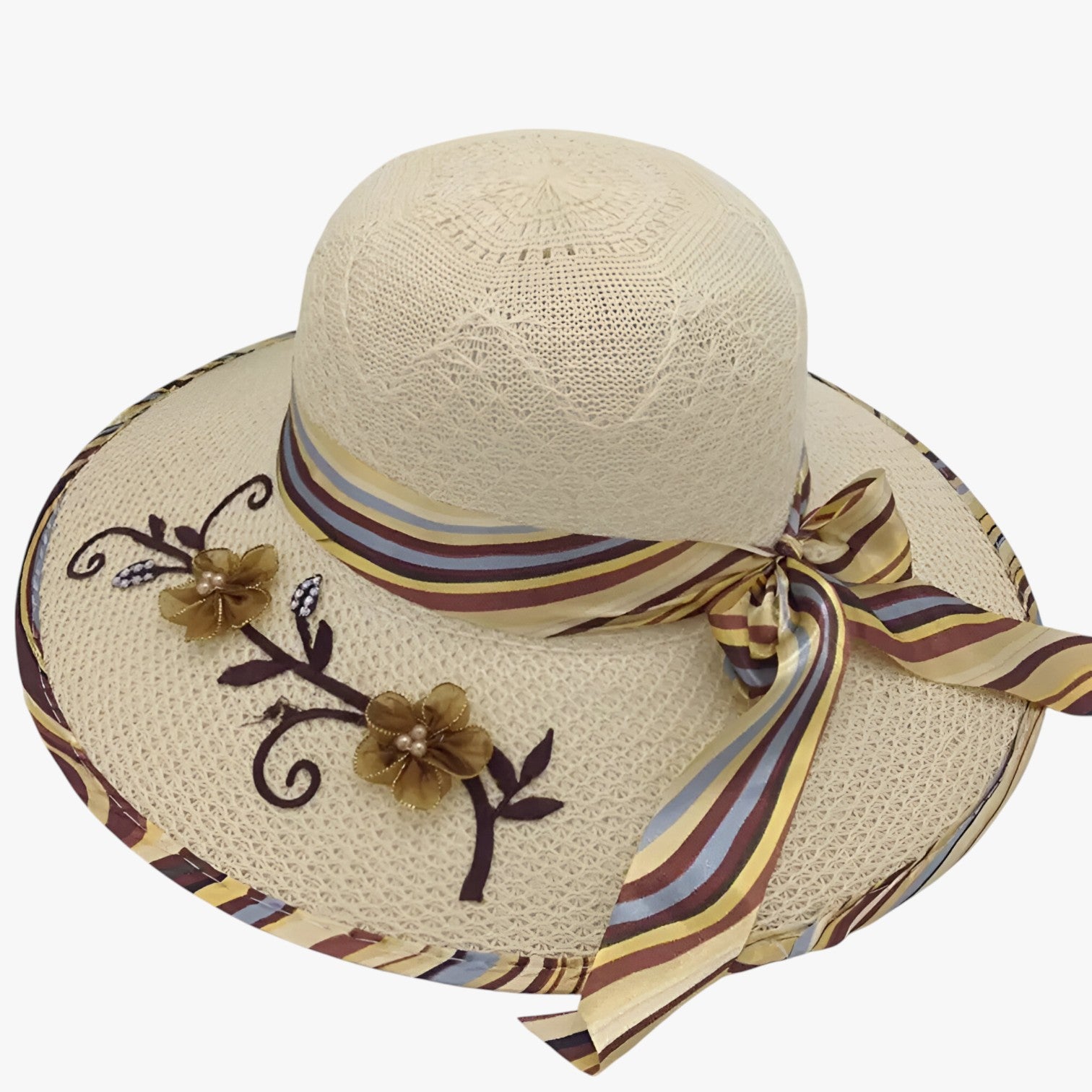 Nadia | Summer hat with a wide brim – fashionable, foldable and UV-protective