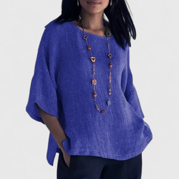 Mireille Cozy-Chic Blouse — Effortless Style, All-Day Comfort