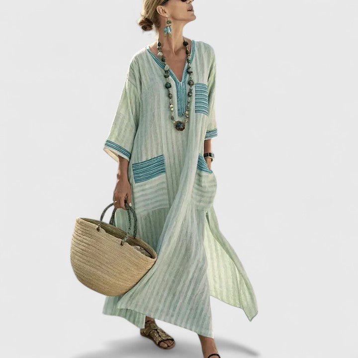 Arabella | Effortlessly Elegant Bohemian Dress for a Free-Spirited Look