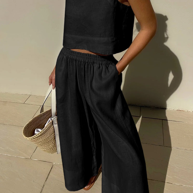 Timeless Classic Two-Piece Set – Elegant and Comfortable, Perfect for Work and Weekend Urban Style