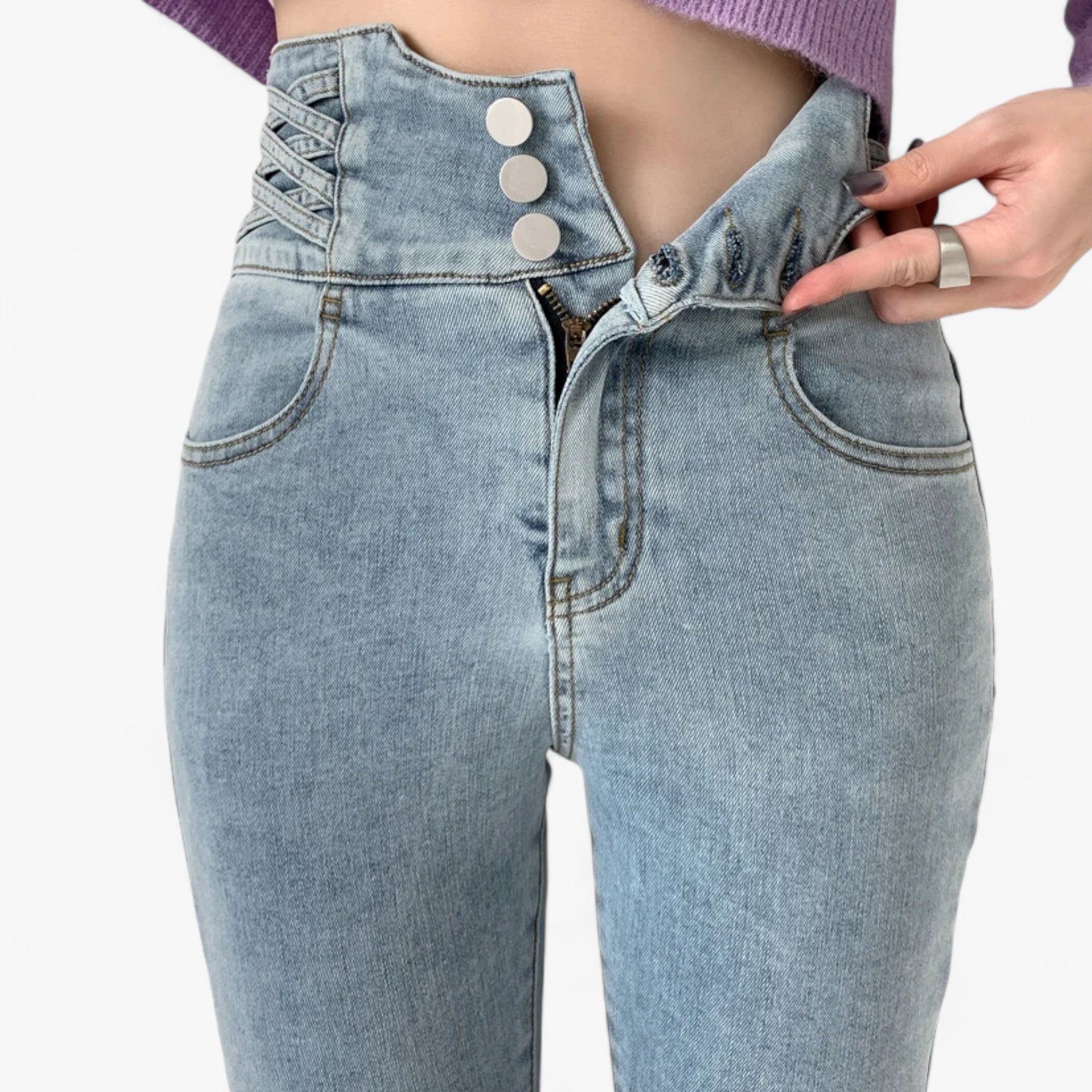 Nina | Skinny Pencil Jeans - Slim stretch for a flattering fit