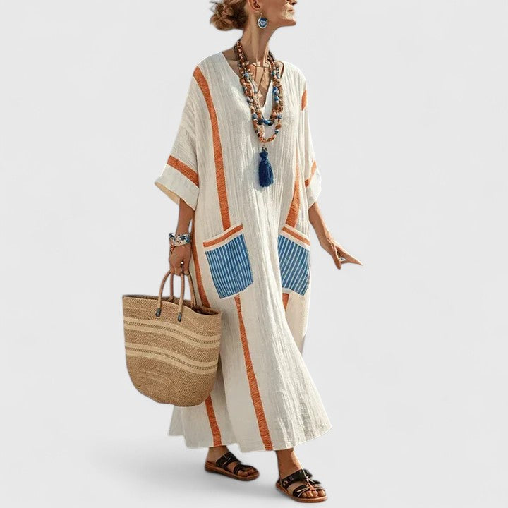 Arabella | Effortlessly Elegant Bohemian Dress for a Free-Spirited Look