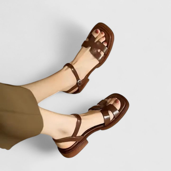 Deliane | Timeless, Elegant Flat Sandals