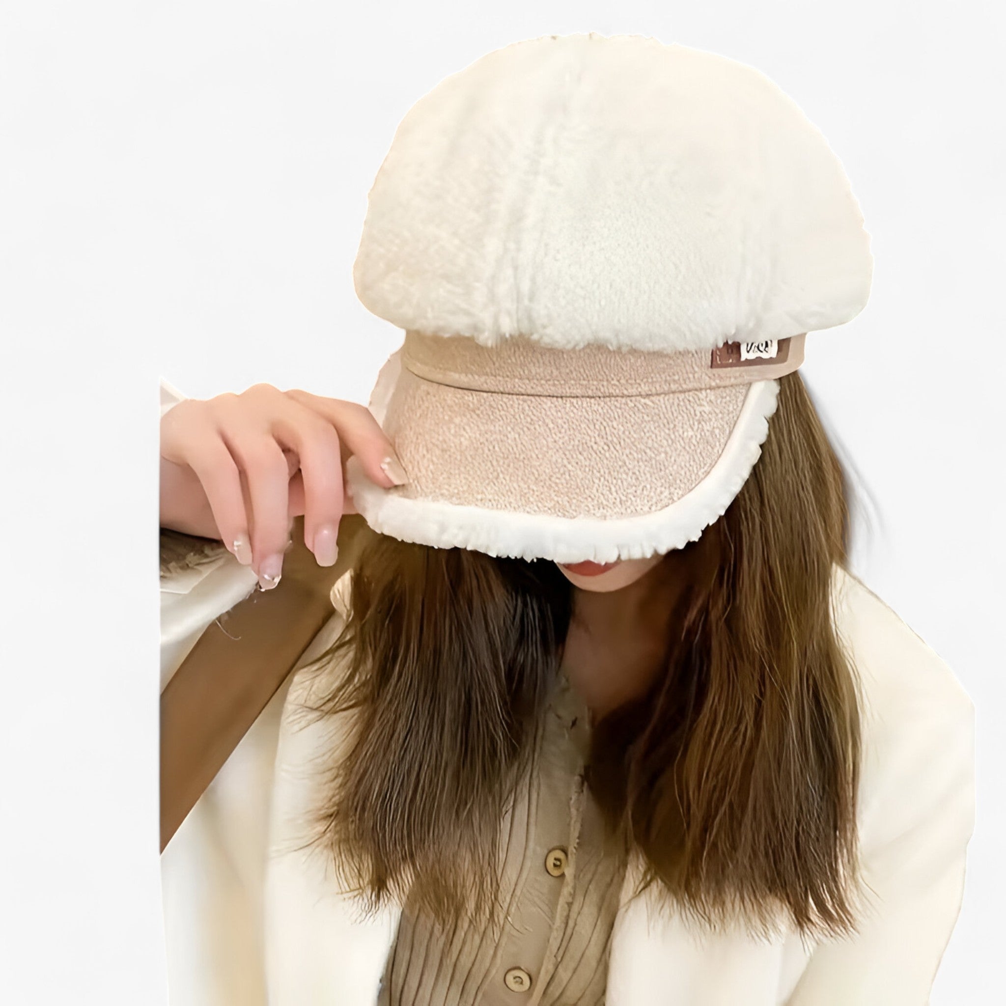 Olivia | Octagonal Hat – Elegant Retro Charm with a Modern Touch