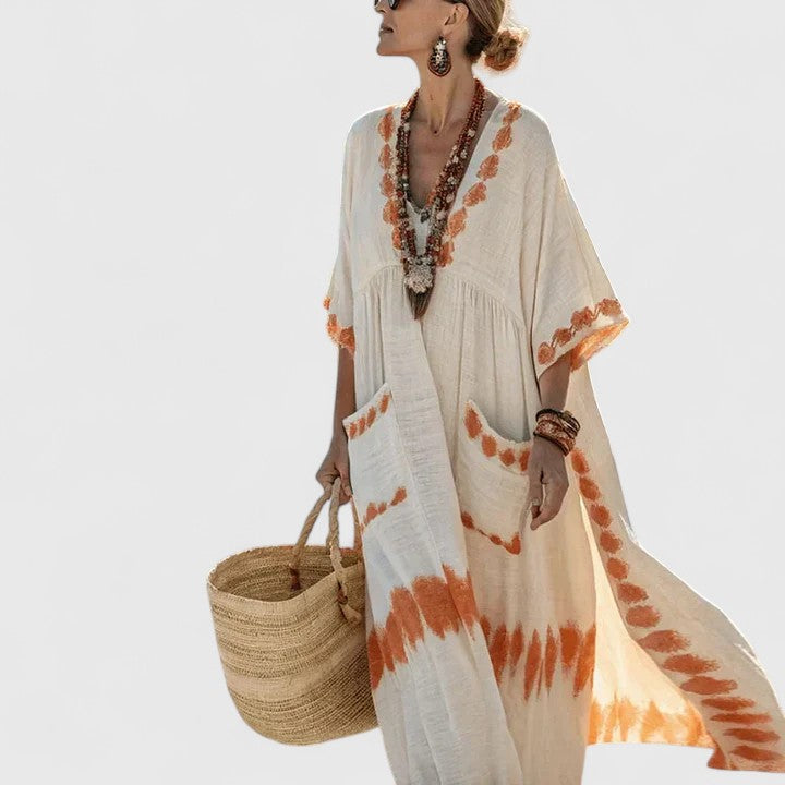 Arabella | Effortlessly Elegant Bohemian Dress for a Free-Spirited Look