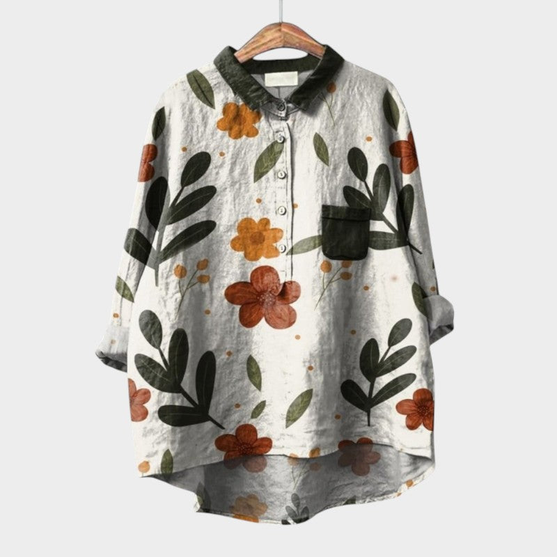 Nola™ Women's Blouse - Effortless Everyday Elegance
