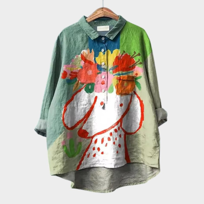 Milla™ Elegant Blouse – Timeless Style for Any Occasion