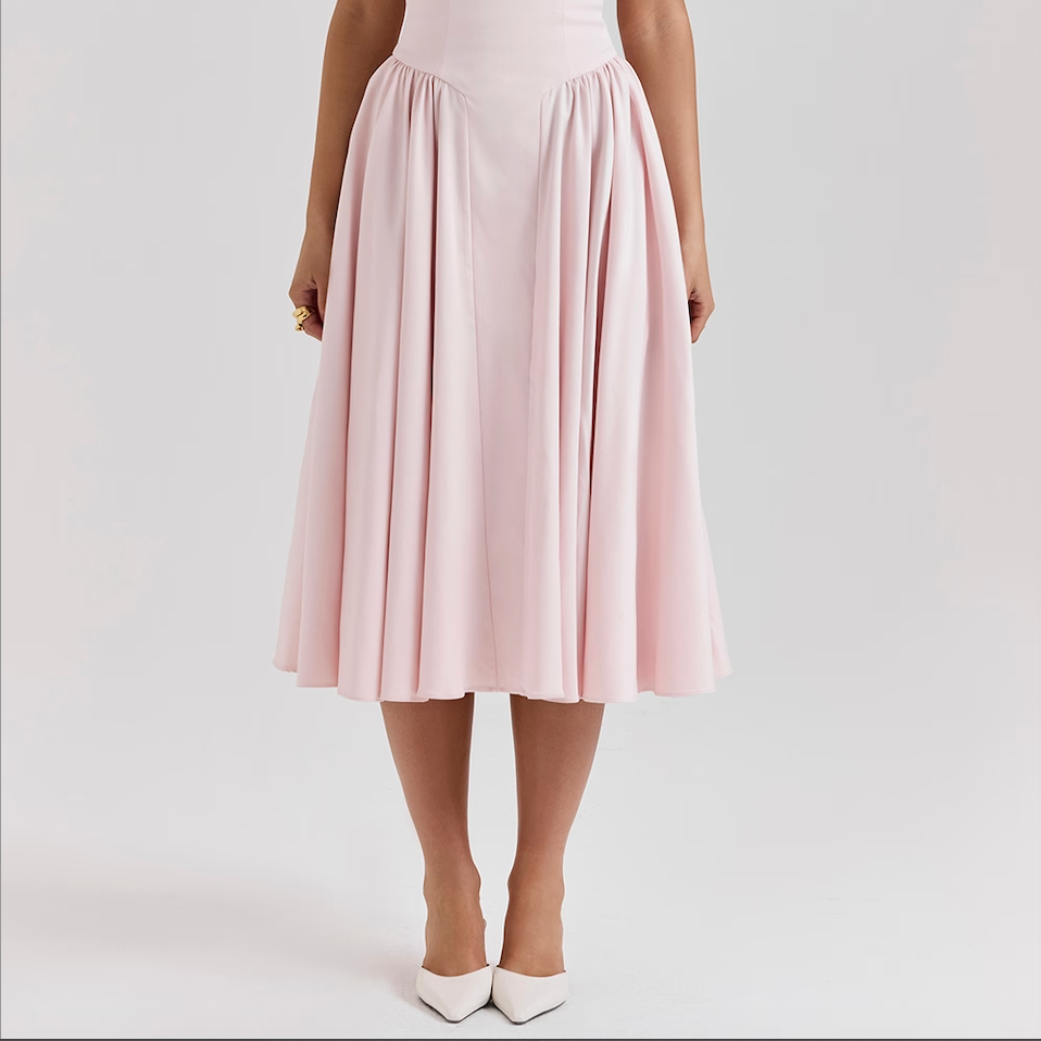Briallen Fresh Structured Dress - Sleek, Modern Silhouette