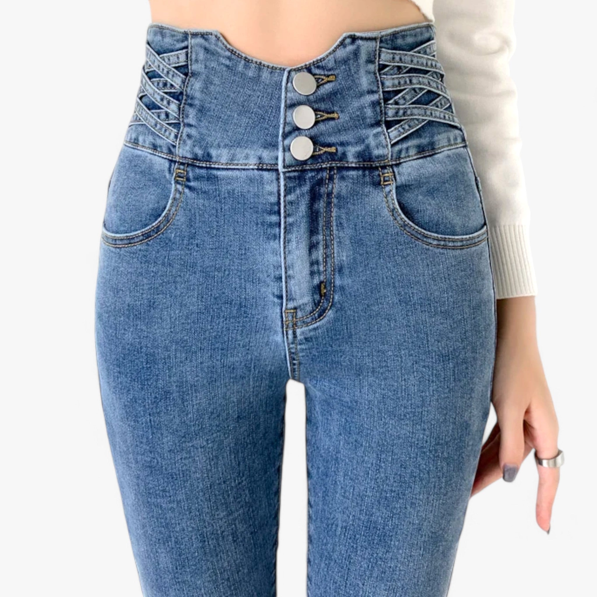 Nina | Skinny Pencil Jeans - Slim stretch for a flattering fit