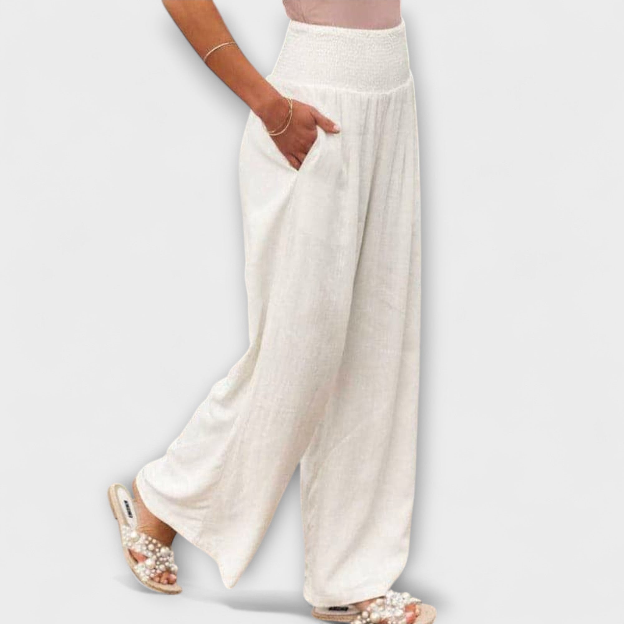 Thearya - Effortless Casual Wide-Leg Pants