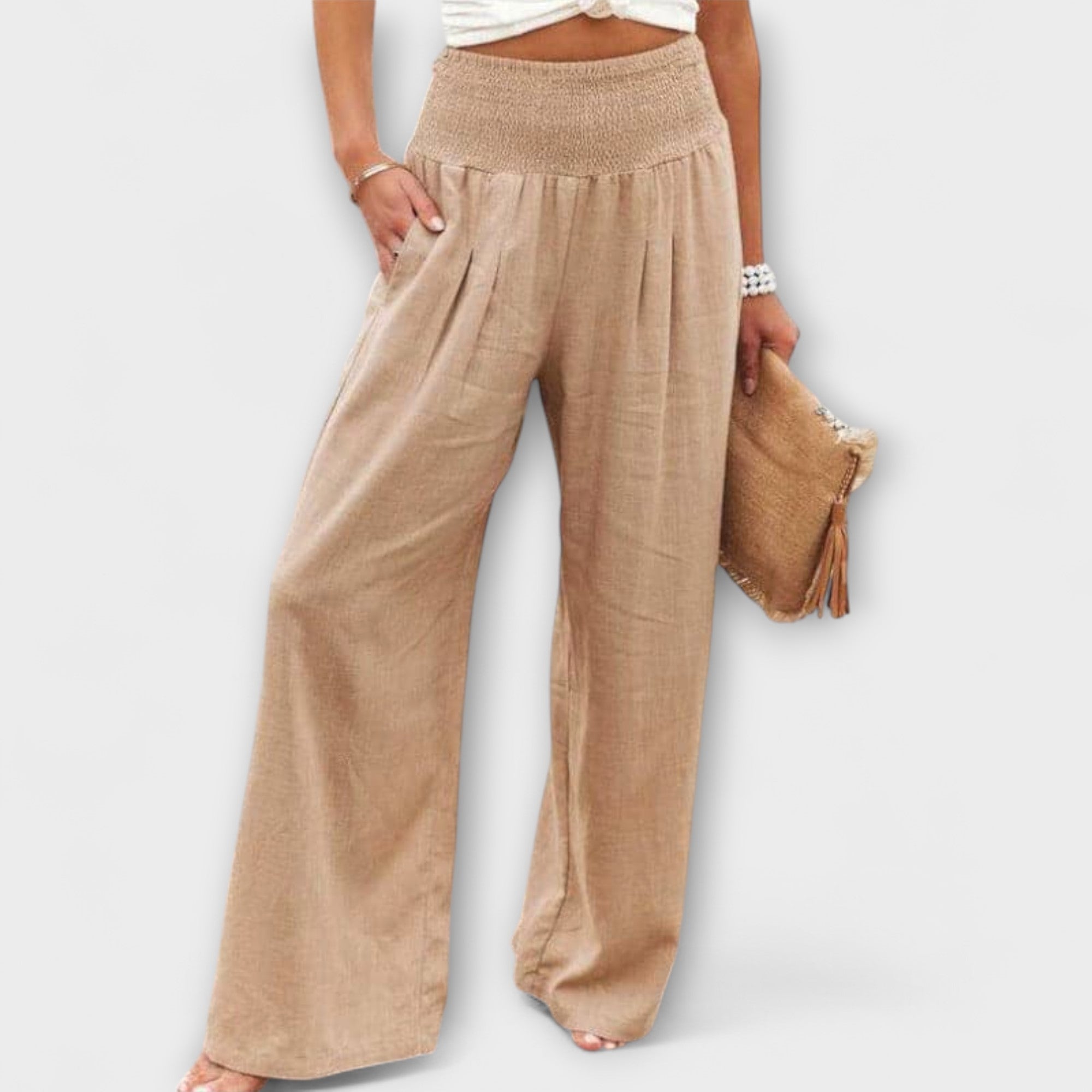 Thearya - Effortless Casual Wide-Leg Pants