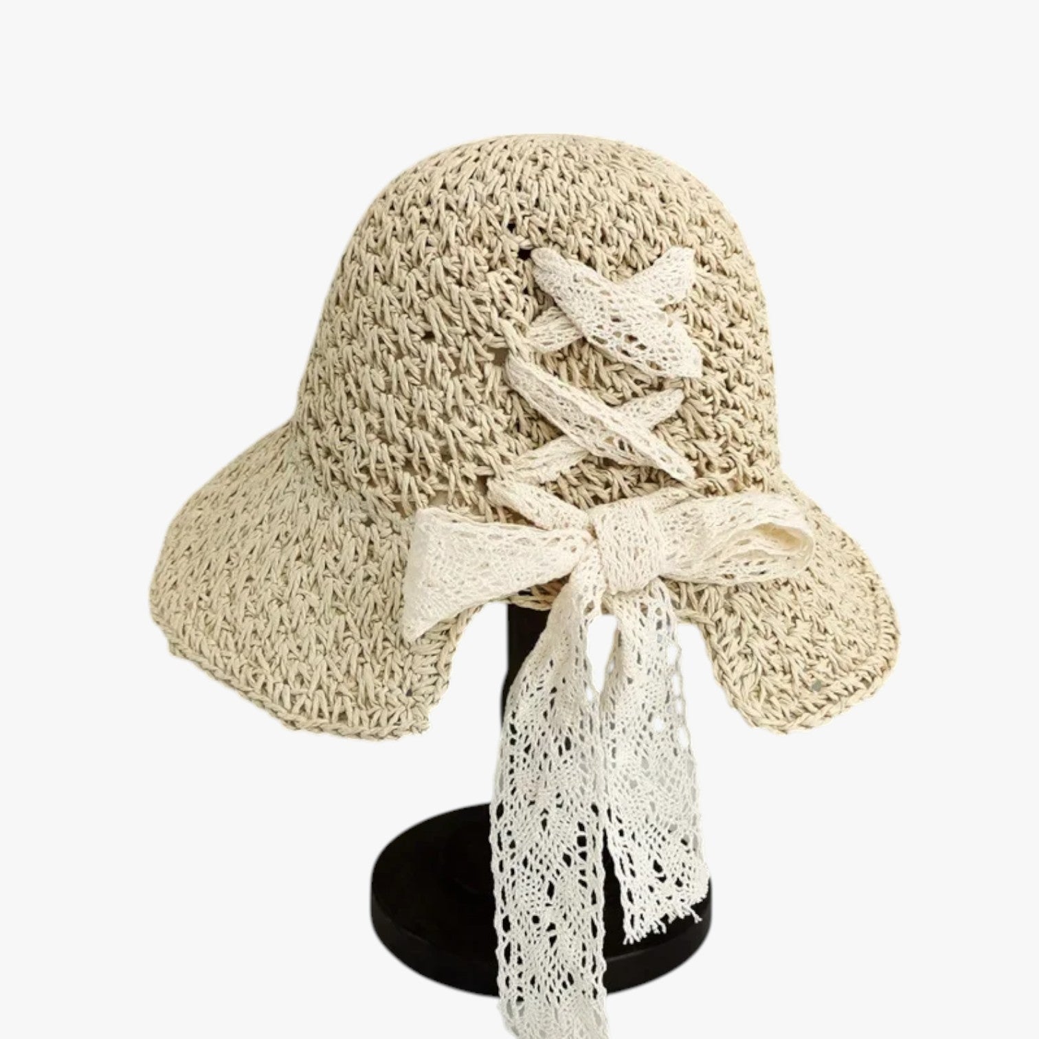 Elodie | Sun Hat with Ponytail Hole