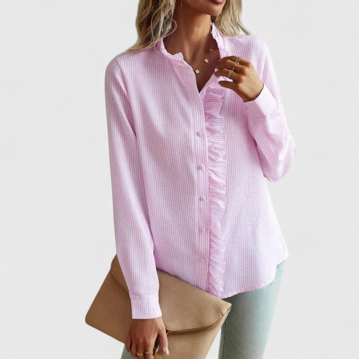 Yasmine | Effortlessly Elegant Long-Sleeve Top