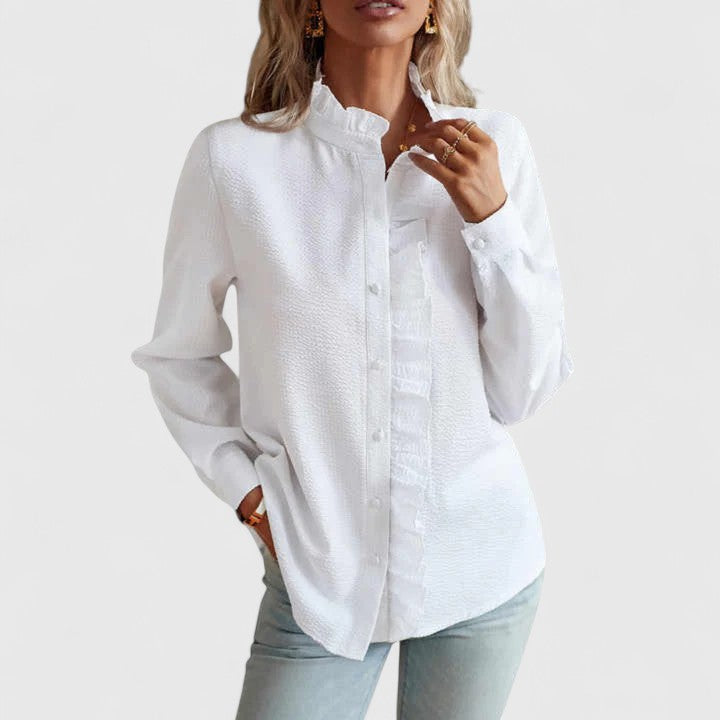 Yasmine | Effortlessly Elegant Long-Sleeve Top