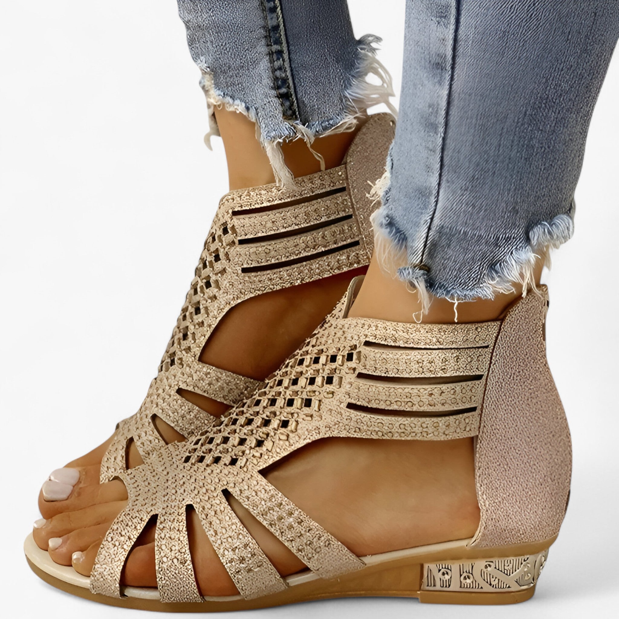 Rosalinda | Crystal Sandals – Lightweight and Glamorous