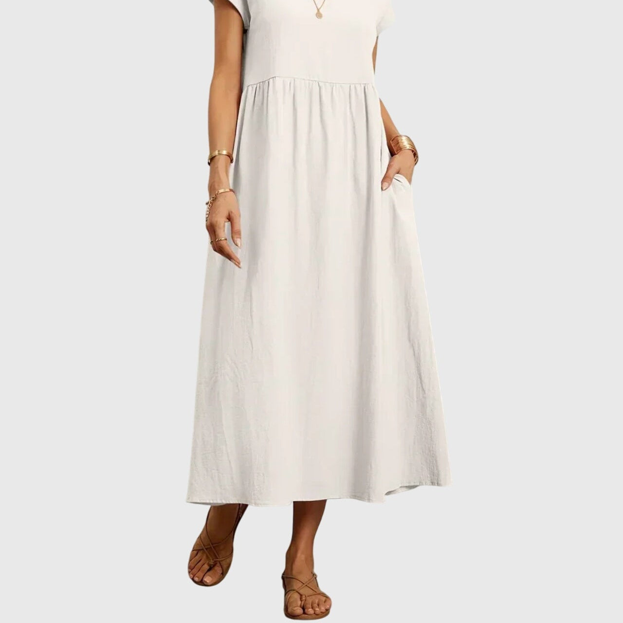 Relaxed Fit Dress – Breathable Fabric & Flattering Silhouette