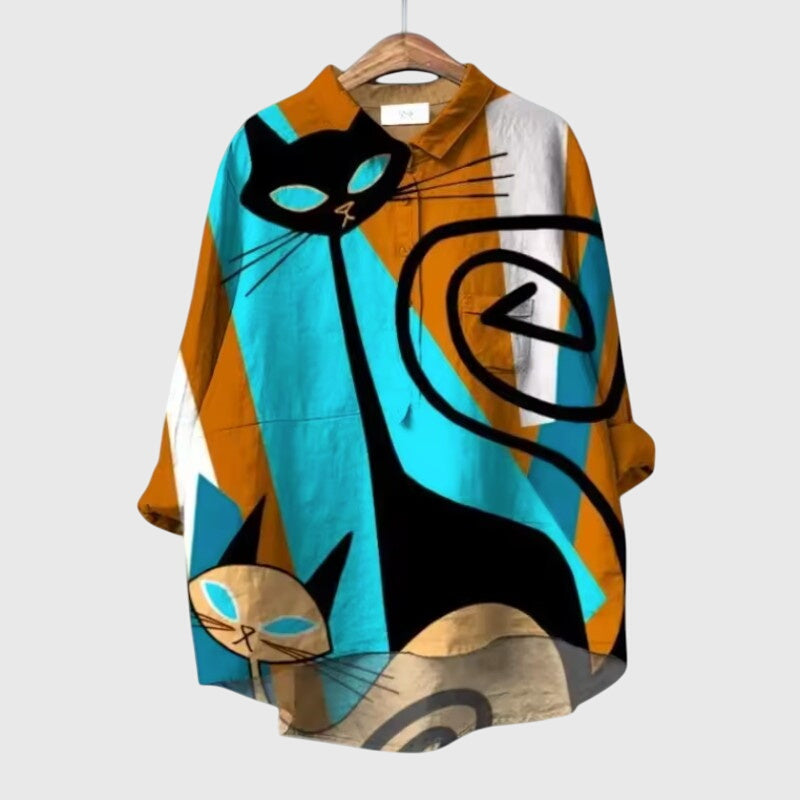 Elina™ Women's Blouse - Effortless Everyday Top