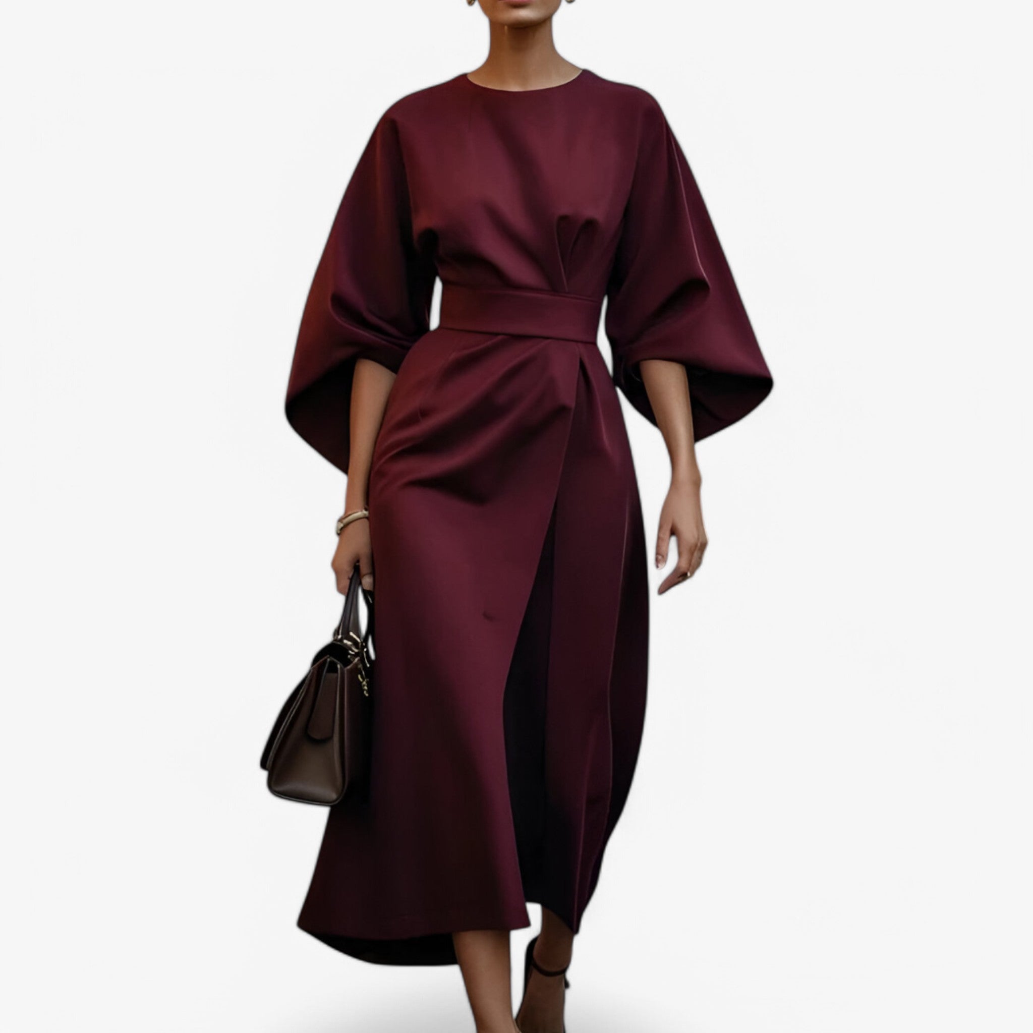 Nova – Asymmetric dress with modern, graceful elegance