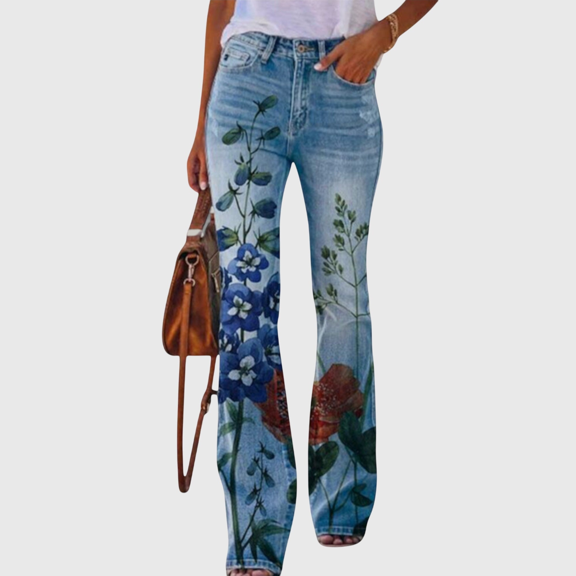 Floral-Print Pants for a Fresh, Effortless Look