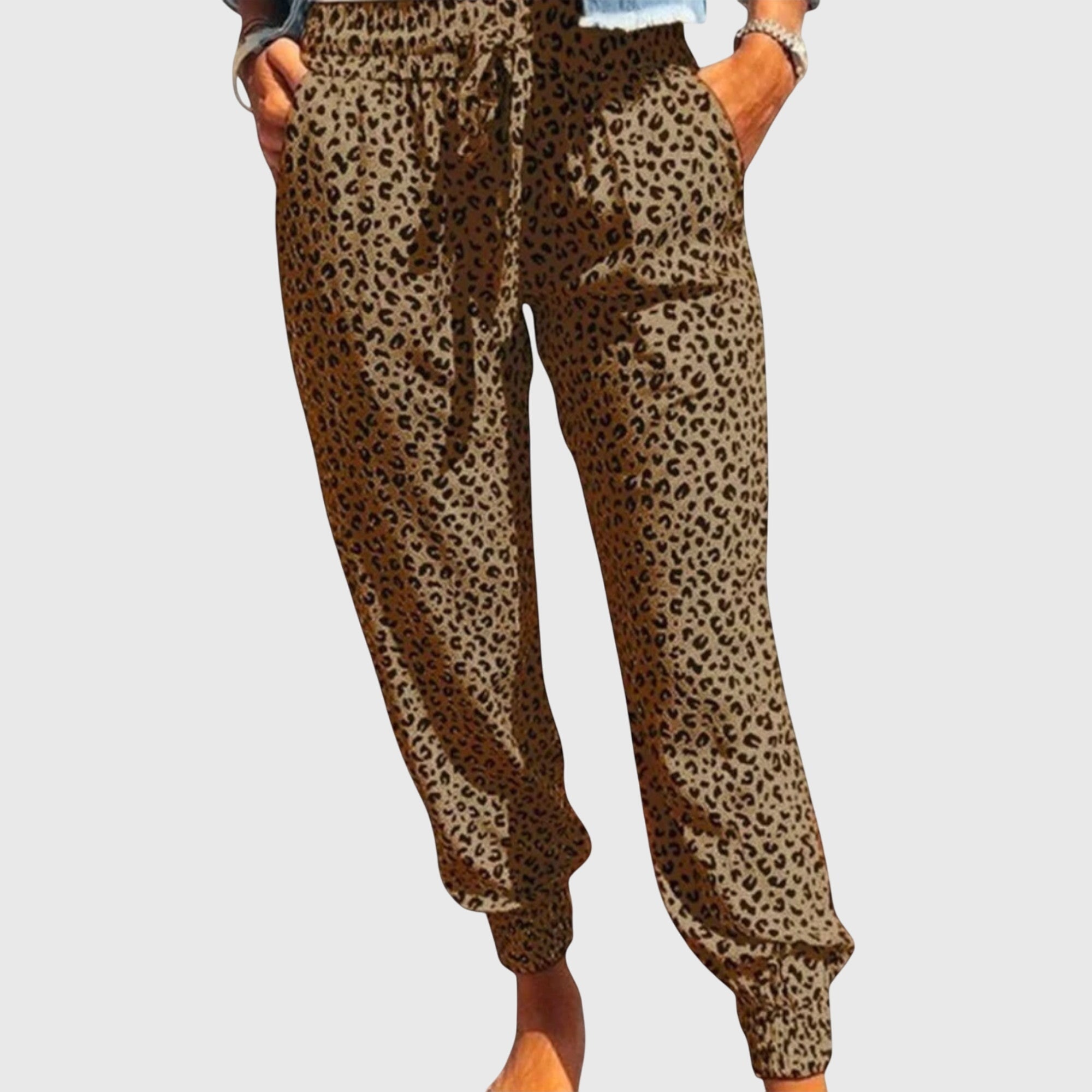 Feli - Leo Wide-Leg Pants for Effortless Style