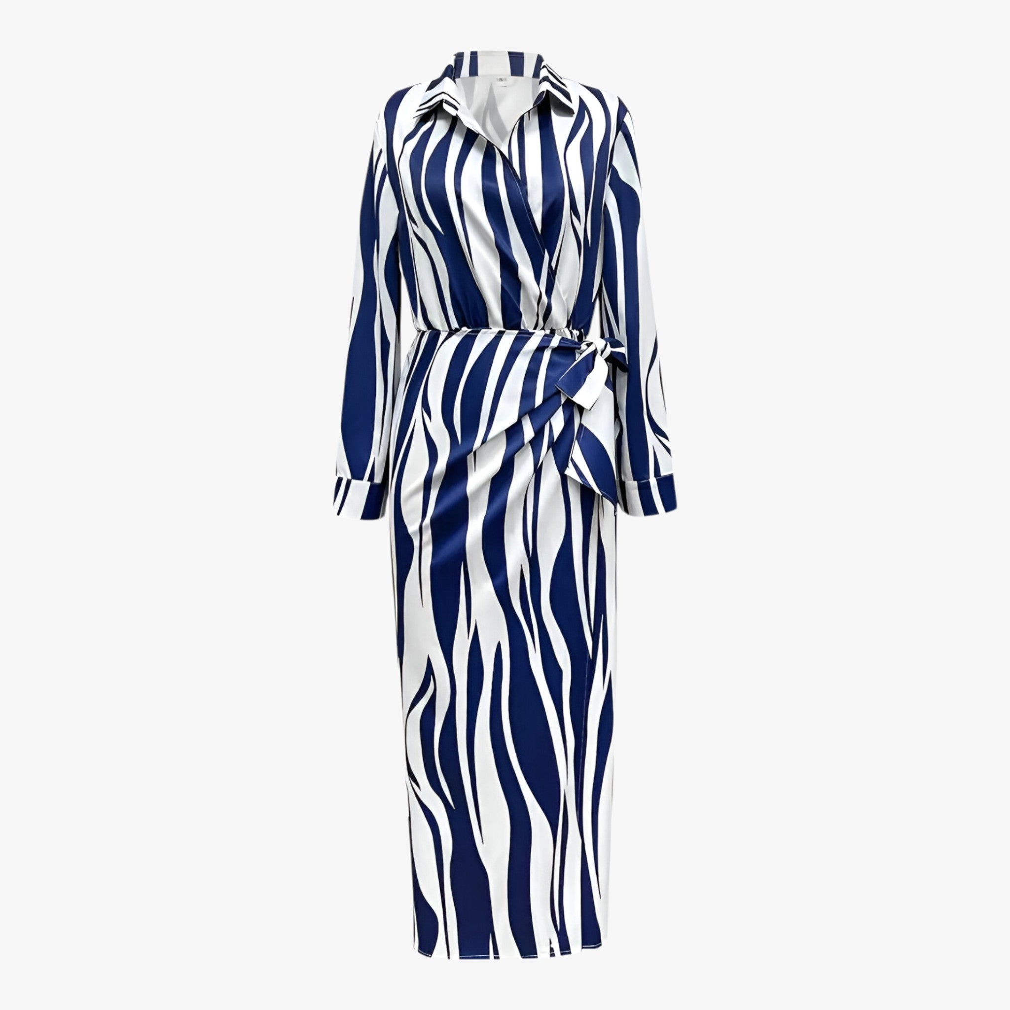 Elena | Printed maxi dress – sophisticated, feminine and perfect for festive occasions